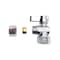 Thrifco Plumbing 1/2 Inch FIP x 1/2 Inch Comp Quarter Turn Brass Angle Stop Valve 4406461 - alternate 3